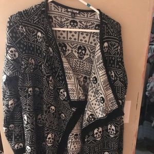 Skull sweater.  Adorable